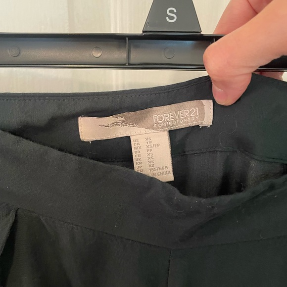 Wide Leg Palazzo Pant (dark green) - Picture 3 of 8